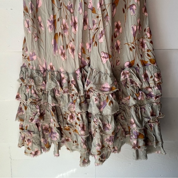 Intimately Free People Floral Boho Halter Dress with Adjustable Straps - Picture 10 of 12
